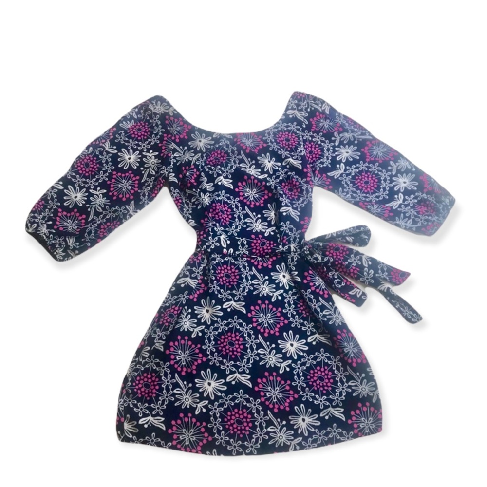 Halo Blue and Pink Circle Dress - Picture 2 of 7